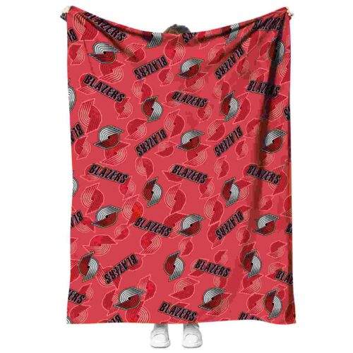 portland trail blazers diehard fans red blanket best selling
