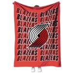 portland trail blazers fan pride red blanket best selling