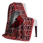 portland trail blazers fan pride red blanket best selling