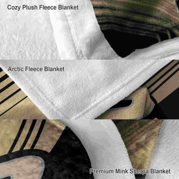 purdue boilermakers diagonal stripes gold blanket premium grade