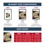 purdue boilermakers diagonal stripes gold blanket trendy
