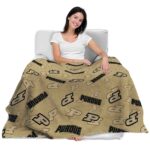 purdue boilermakers diehard fans gold blanket best selling