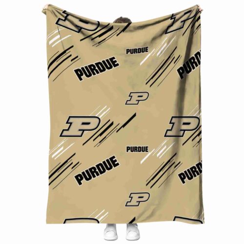 purdue boilermakers fan spirit gold blanket best selling