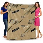 purdue boilermakers fan spirit gold blanket best selling