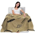 purdue boilermakers fan spirit gold blanket best selling