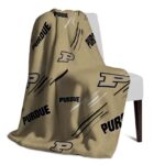 purdue boilermakers fan spirit gold blanket best selling
