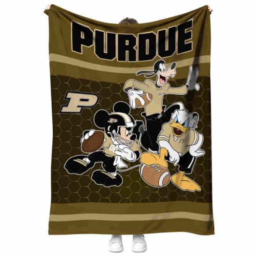 purdue boilermakers three musketeers gold blanket best selling