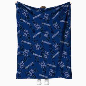 rice owls diehard fans navy blue blanket best selling