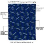 rice owls diehard fans navy blue blanket best selling