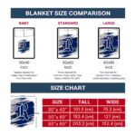 rice owls paint streaks navy blue white blanket trendy