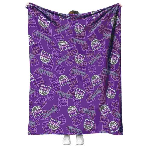sacramento kings diehard fans purple blanket best selling