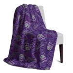 sacramento kings diehard fans purple blanket top rated