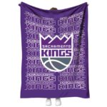 sacramento kings fan pride purple blanket best selling