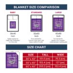 sacramento kings fan pride purple blanket best selling