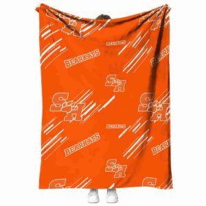 sam houston bearkats fan spirit orange blanket best selling