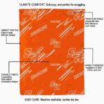 sam houston bearkats fan spirit orange blanket new arrival
