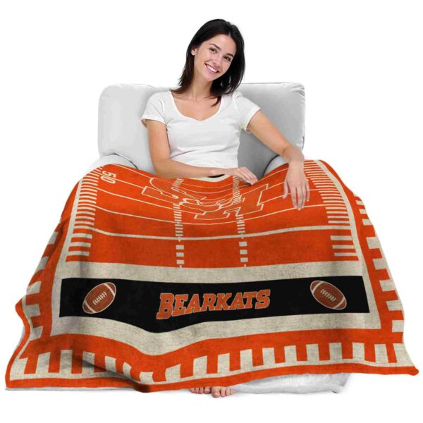 sam houston bearkats football field orange blanket latest model