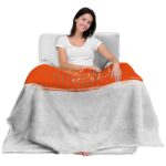 sam houston bearkats gradient dots orange blanket latest model
