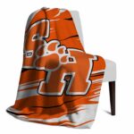 sam houston bearkats paint streaks orange white blanket best selling