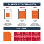 sam houston bearkats striped pattern orange blanket best selling
