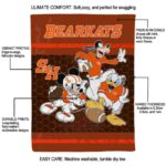 sam houston bearkats three musketeers orange blanket best selling