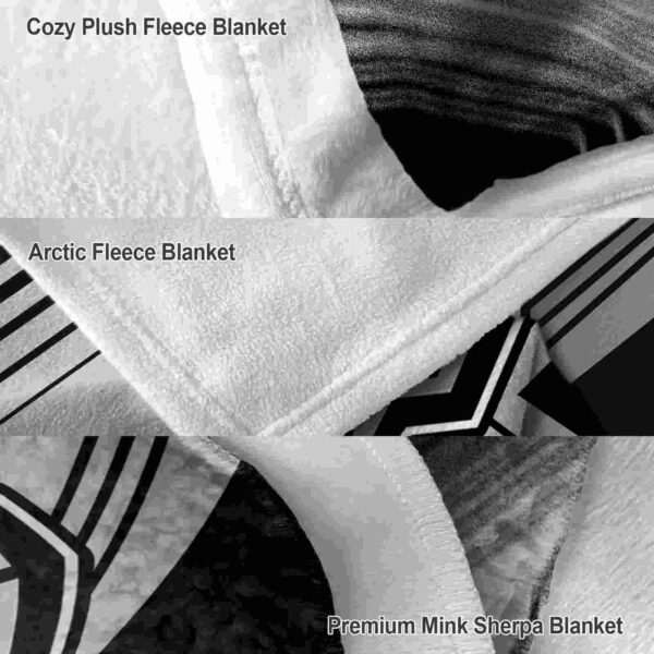 san antonio spurs diagonal stripes silver blanket premium grade