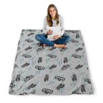 san antonio spurs diehard fans silver blanket best selling