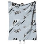 san antonio spurs fan spirit silver blanket best selling