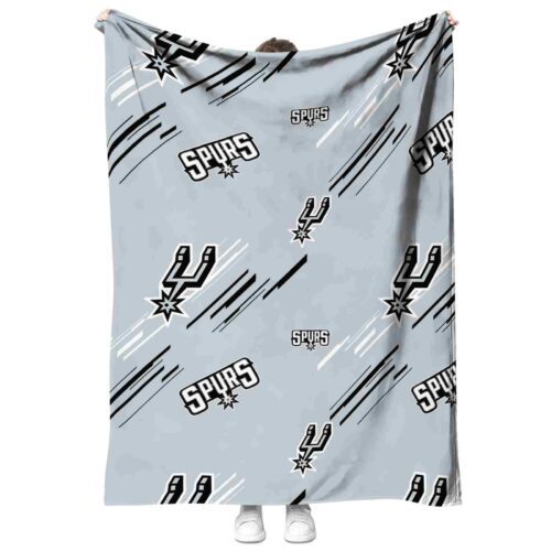 san antonio spurs fan spirit silver blanket best selling