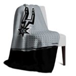 san antonio spurs gradient dots silver blanket top rated