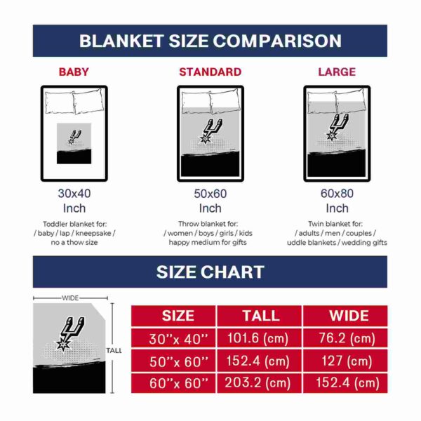san antonio spurs gradient dots silver blanket trendy