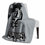 san antonio spurs grunge texture silver blanket top rated