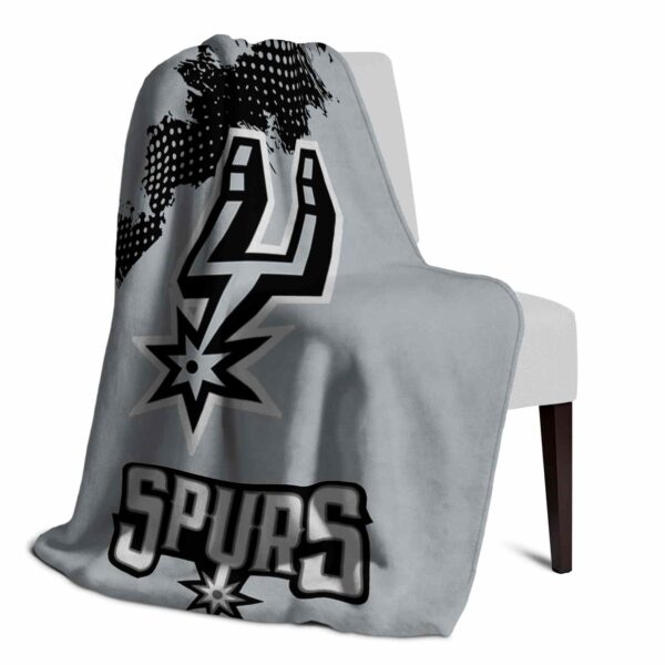 san antonio spurs grunge texture silver blanket top rated
