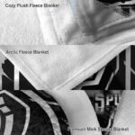 san antonio spurs splatter effect silver blanket best selling
