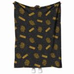 san diego padres diehard fans brown blanket best selling