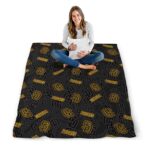san diego padres diehard fans brown blanket high quality