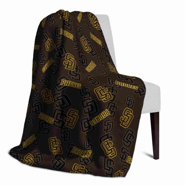 san diego padres diehard fans brown blanket top rated