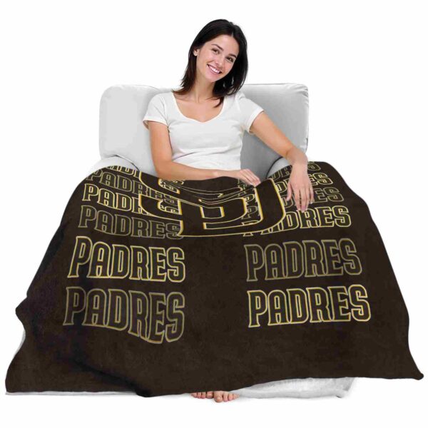 san diego padres fan pride brown blanket latest model