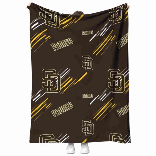 san diego padres fan spirit brown blanket best selling