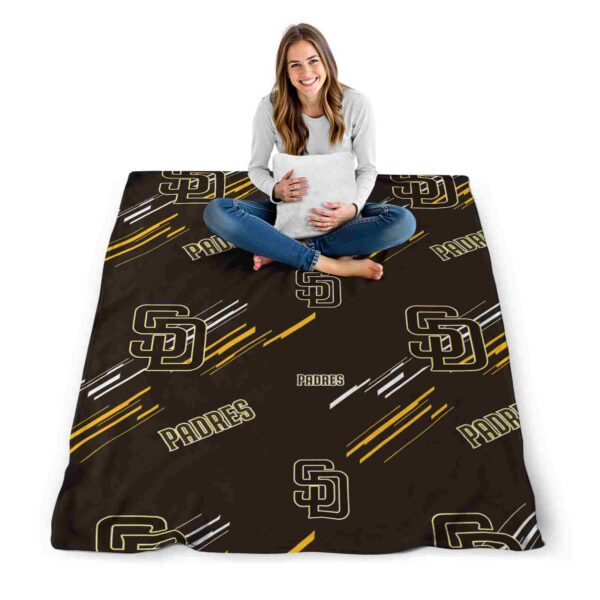 san diego padres fan spirit brown blanket high quality