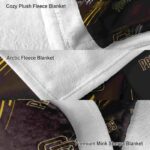 san diego padres fan spirit brown blanket premium grade