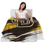 san diego padres paint streaks brown white blanket best selling