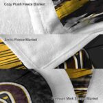 san diego padres paint streaks brown white blanket best selling