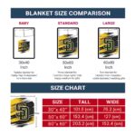 san diego padres paint streaks brown white blanket best selling
