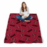 san diego state aztecs diehard fans red blanket high quality