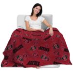 san diego state aztecs diehard fans red blanket latest model