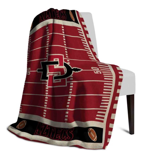 san diego state aztecs football field red blanket top rated