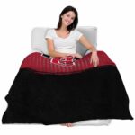 san diego state aztecs gradient dots red blanket latest model