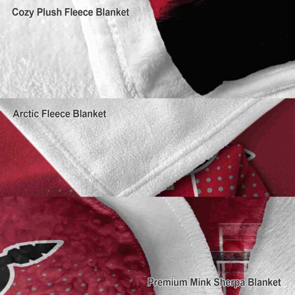 san diego state aztecs gradient dots red blanket premium grade