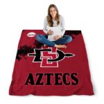 san diego state aztecs grunge texture red blanket high quality